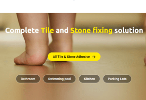 Complete Tile and Stone fixing solution