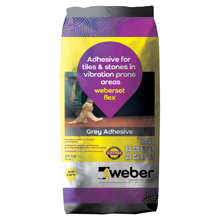 Weberset Flex | Weber | Saint-Gobain | Deson-Home-Solutions
