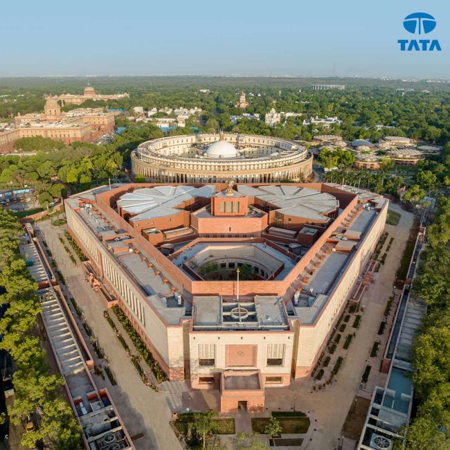 New Parliament House of India, New Delhi: A Masterpiece by TATA